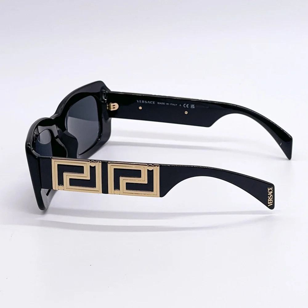 NEW VERSACE VE4444U GB1/87 VERSACE VE4444 BLCK EYEWEAR MOD 4444-U GB1/87